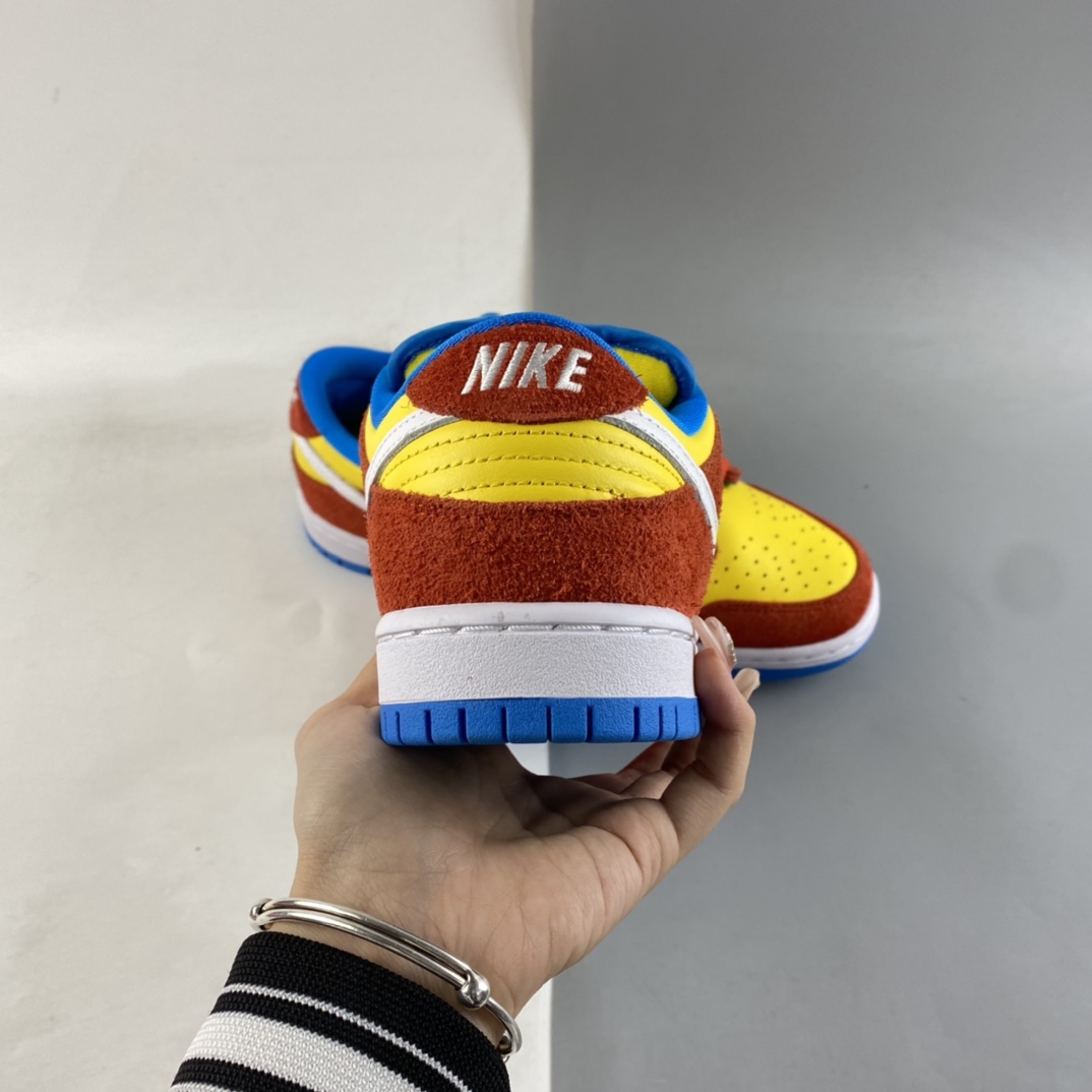 P300 Nike SB Dunk Low”Bart Simpson”扣篮系列低帮休闲运动滑板板鞋BQ6817-602