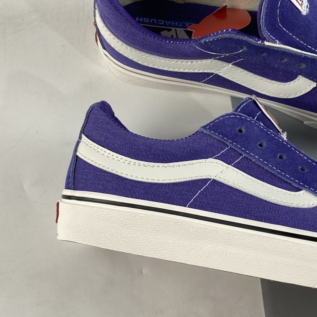 Vans Sk8-Low Reissue S Shawn Yue same purple-blue low-top casual board shoes VN0A4UWIAOS