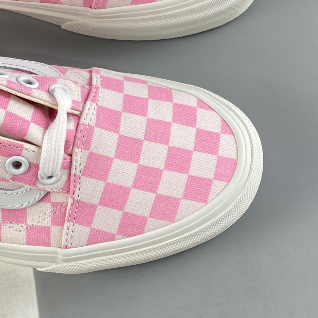 Vans Old Skool Vans Official Cherry Blossom Powder Checkerboard Shoe Canvas Shoes VN0A7Q2JZY2