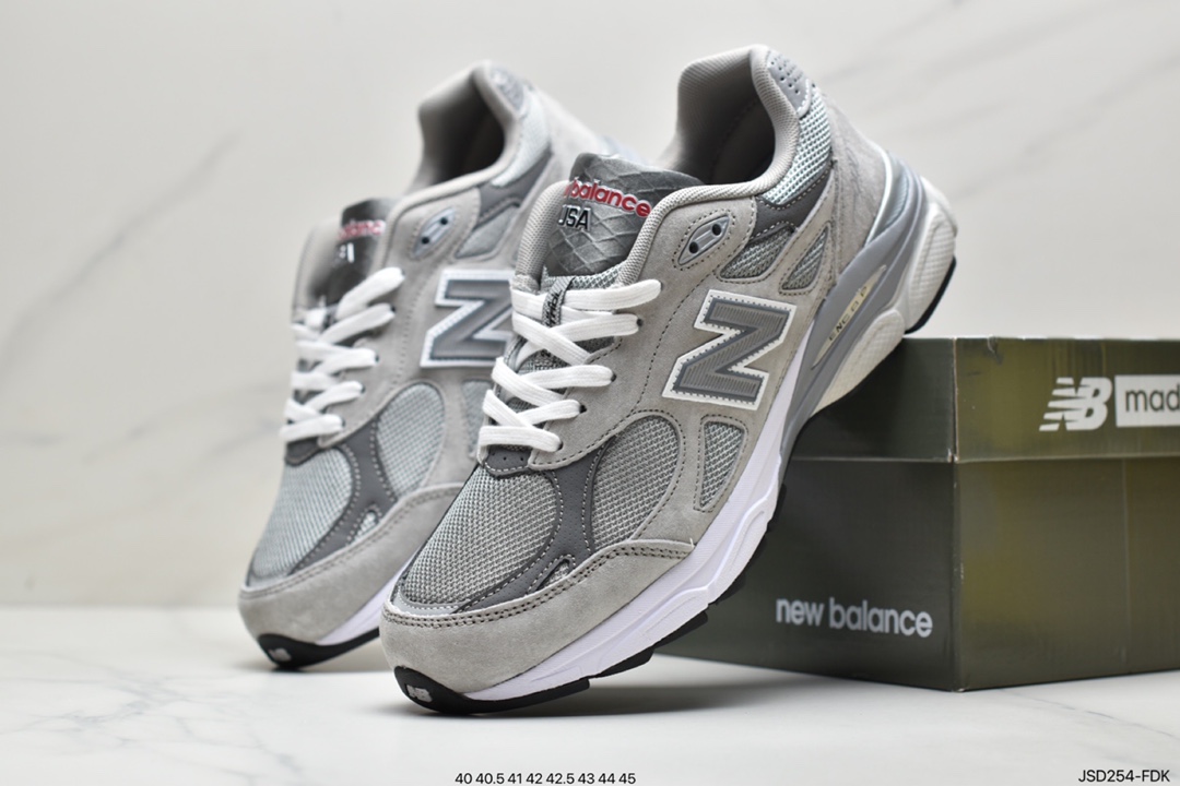 NEW BALANCE NB990 American-made Yu Wenle with the same retro jogging shoes M990JD3