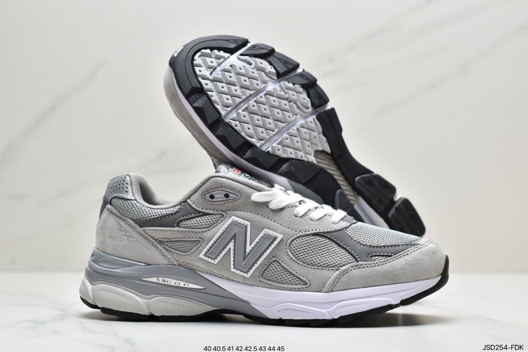 NEW BALANCE NB990 American-made Yu Wenle with the same retro jogging shoes M990JD3