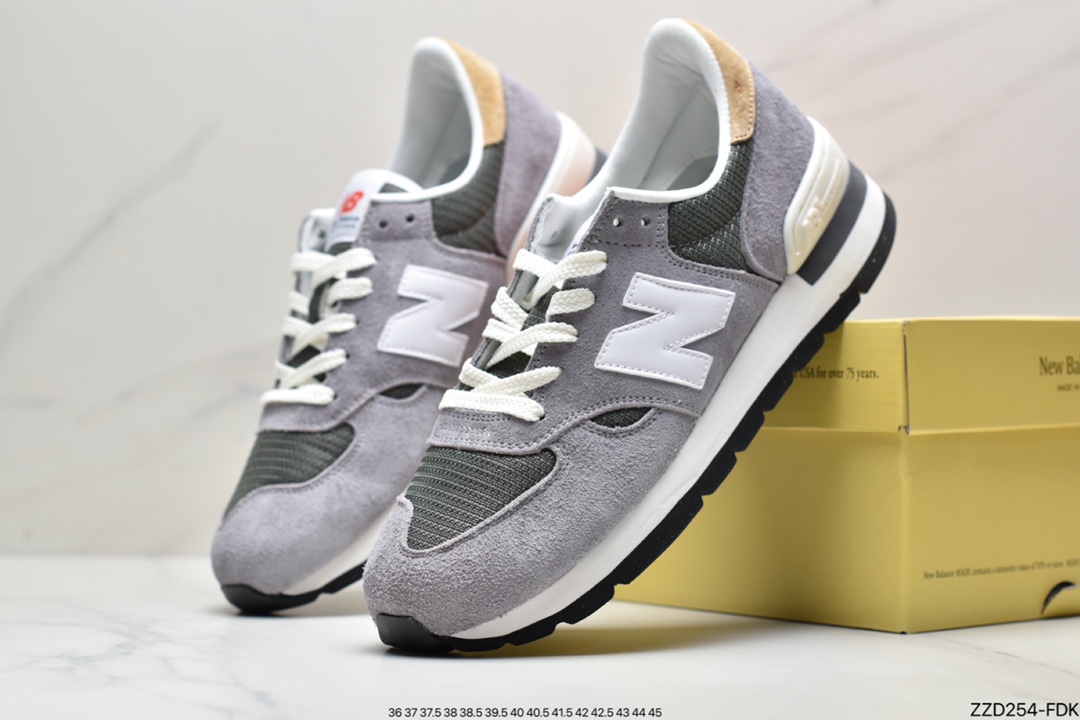 New Balance NB990 series high-end American retro casual running shoes M990AT1