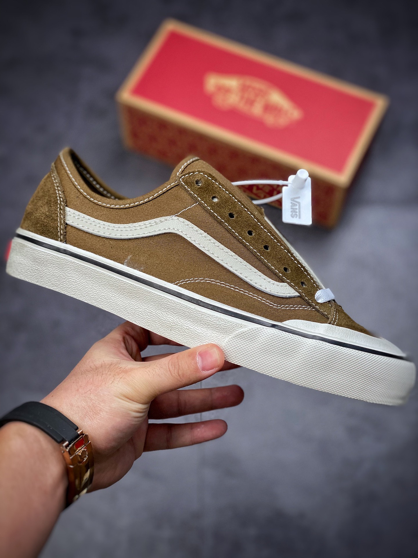 Vans Style 36 Decon SF Half Moon Baotou Olive Green VN0A5HYRB9A