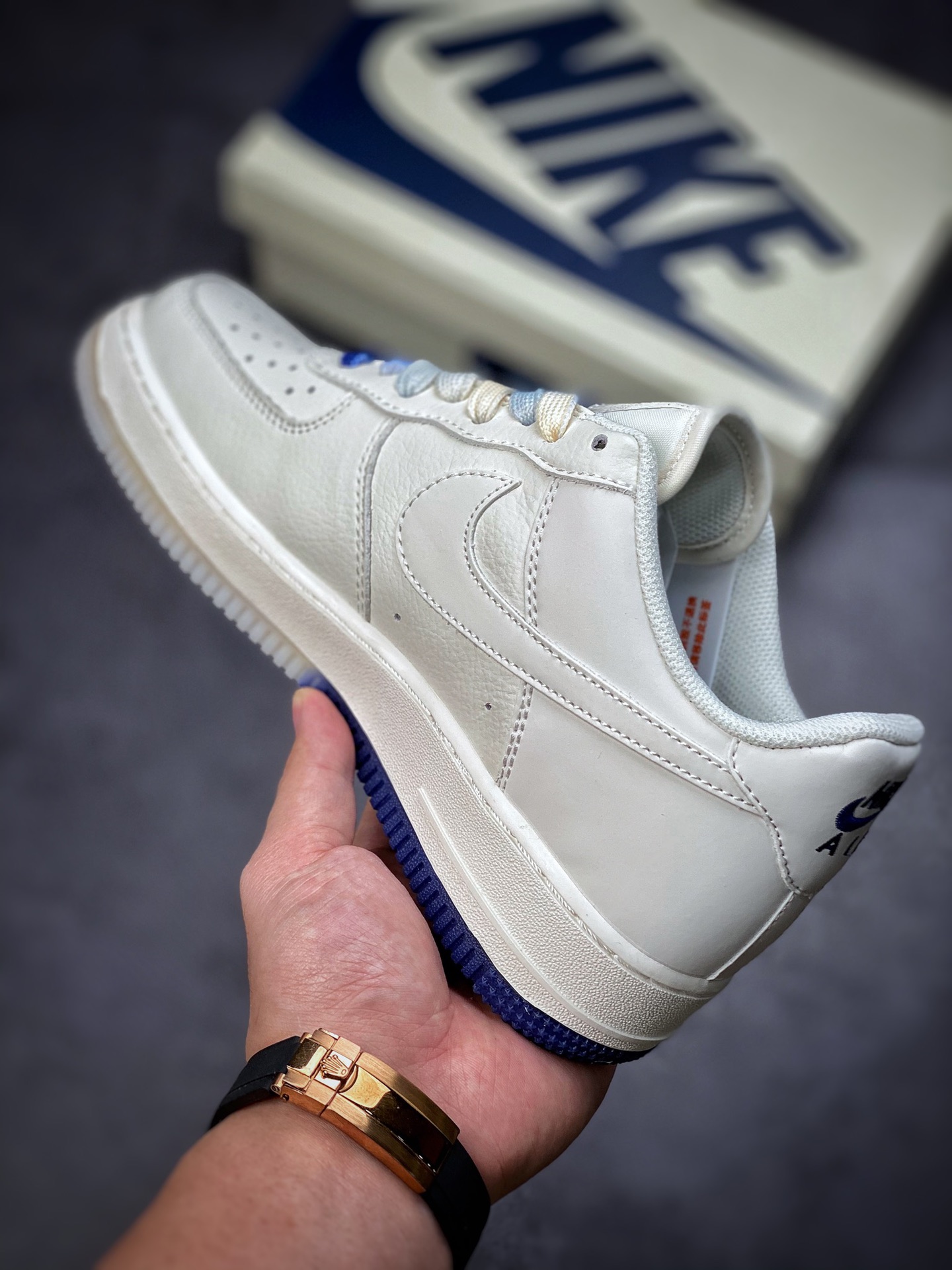 260 Nike Air Force 1 Low 07 串标白蓝渐变 明尼苏达森林狼ML5801-501