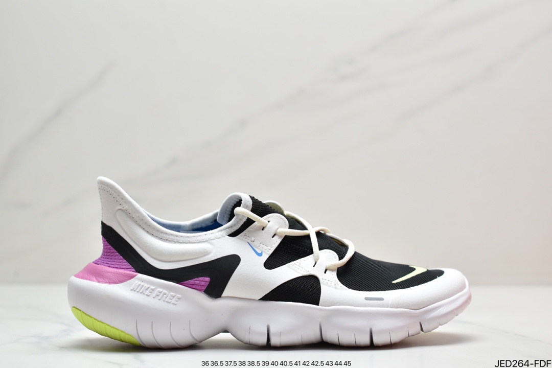 Nike Wmns Free Rn 5.0 2019 Barefoot Super Elastic Outsole AQ1316