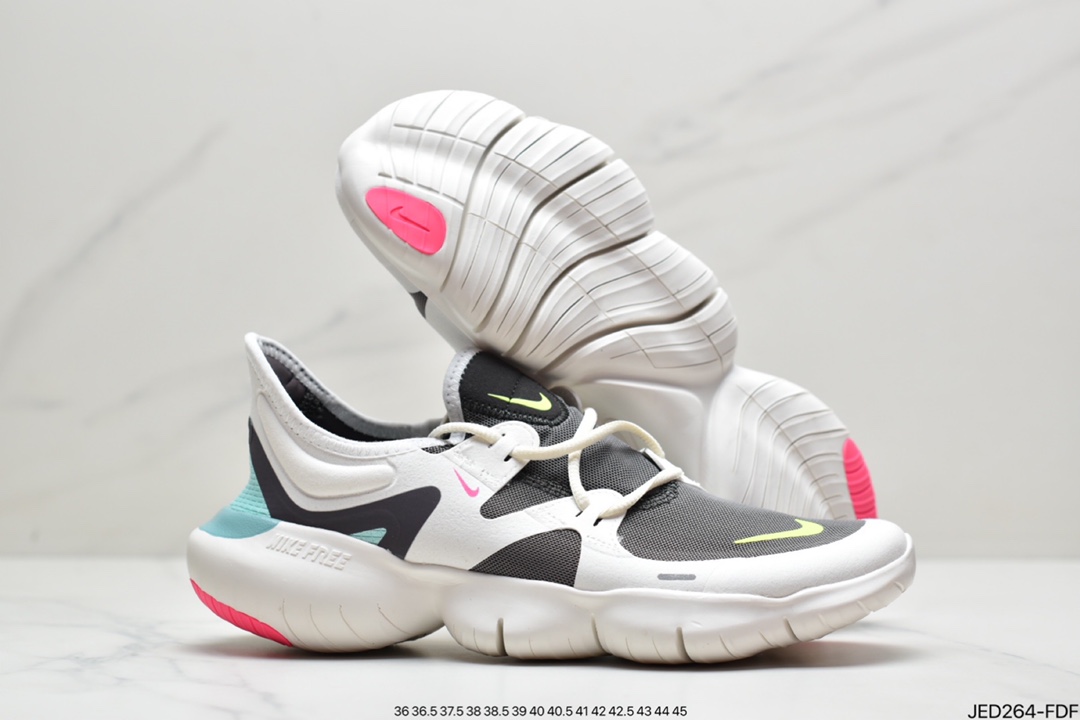 Nike Wmns Free Rn 5.0 2019 Barefoot Super Elastic Outsole AQ1316