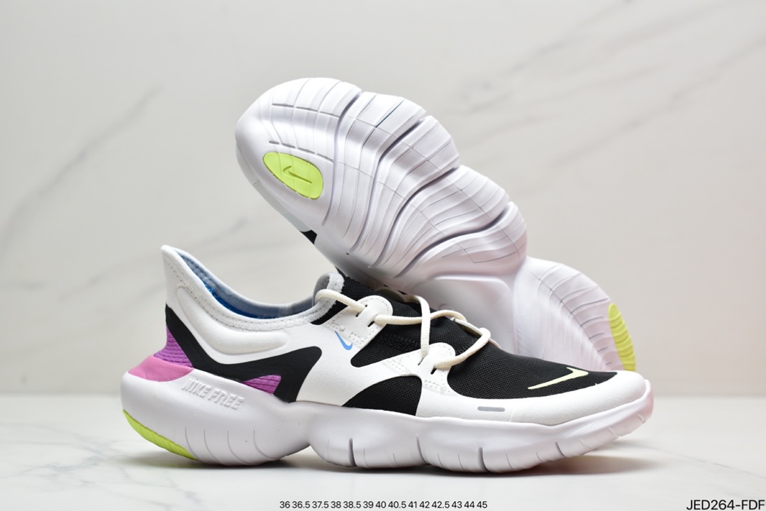 Nike Wmns Free Rn 5.0 2019 Barefoot Super Elastic Outsole AQ1316