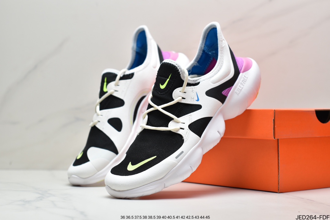 Nike Wmns Free Rn 5.0 2019 Barefoot Super Elastic Outsole AQ1316