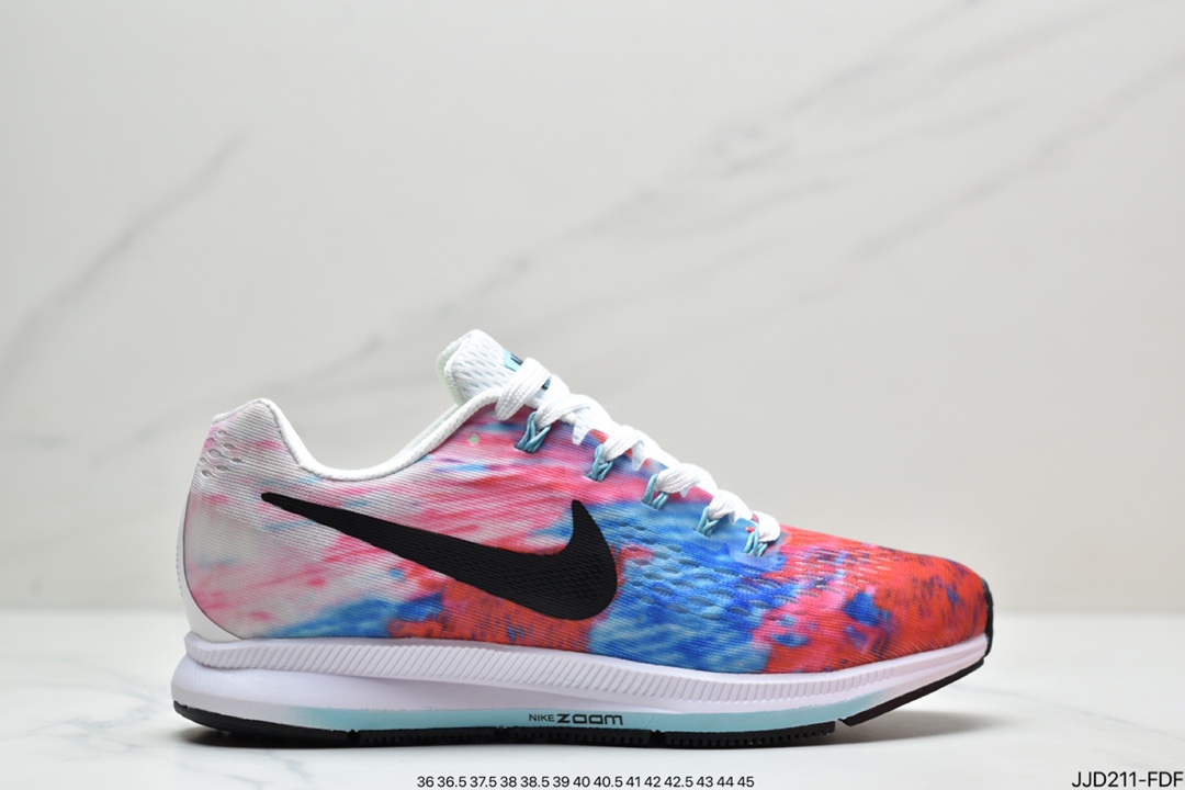 130 真标登月Zoom Pegasus 34代跑鞋 黑白配色 880555