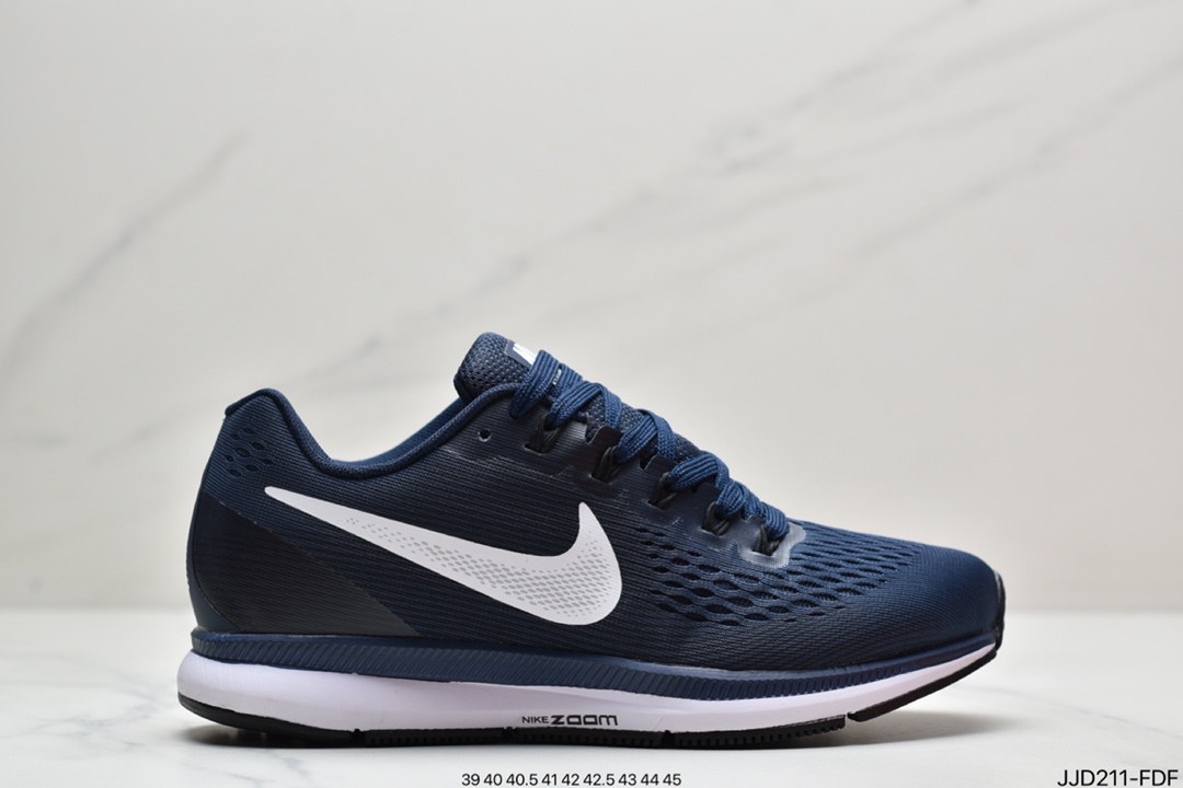 130 真标登月Zoom Pegasus 34代跑鞋 黑白配色 880555