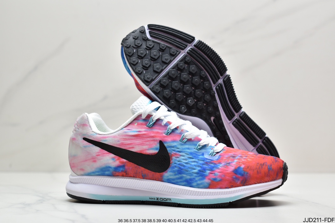 130 真标登月Zoom Pegasus 34代跑鞋 黑白配色 880555