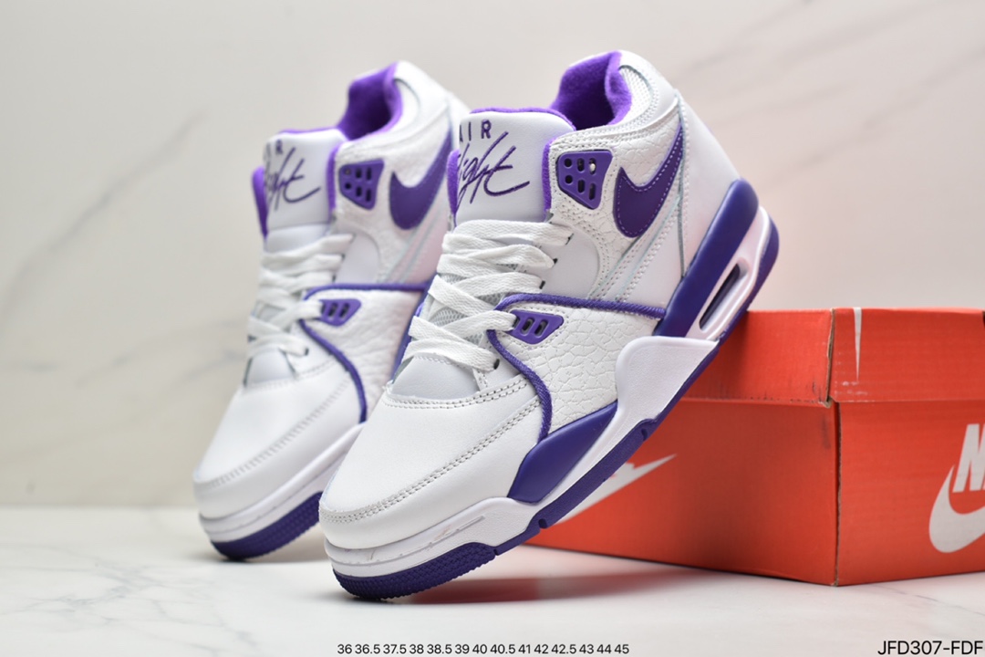 The Nike Air Flight 89 combines the classic Air Jordan 3 and Air Jordan 4 elements into one Air Flight 89 DD1173-100