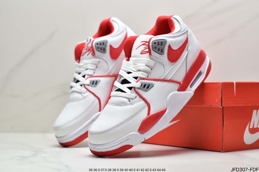 The Nike Air Flight 89 combines the classic Air Jordan 3 and Air Jordan 4 elements into one Air Flight 89 DD1173-100
