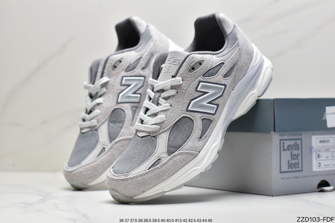 New Balance NB990 series high-end American retro casual running shoes M990LV3