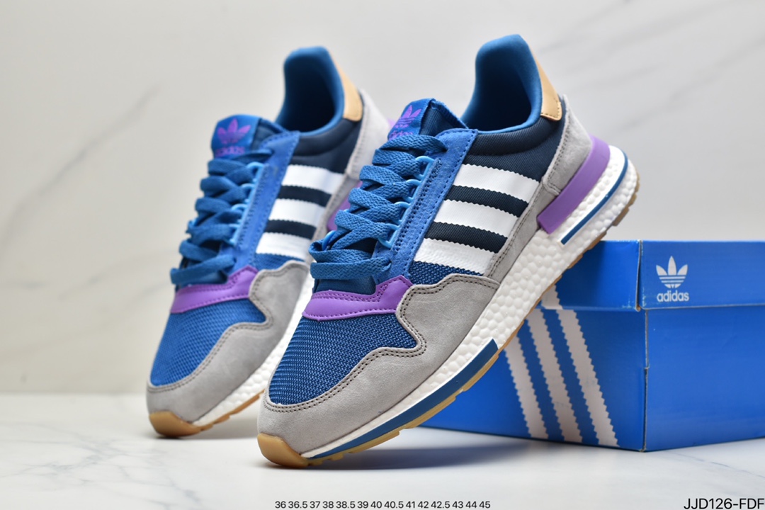 Adidas ZX500 RM Boost OG Popcorn Versatile Retro Joggers