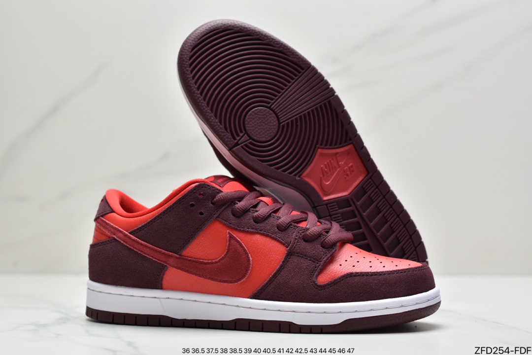 Nike SB Dunk Low Pro Slam Dunk Series Retro Low Top Casual Sports Skateboard Shoes CW1590
