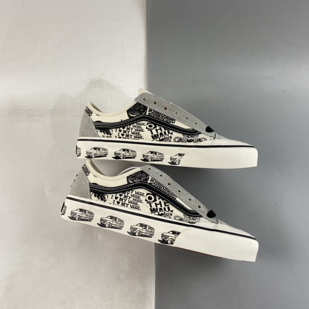 Vans Style 36 Decon Sf Half Moon Baotou Street Bus Retro Classic Casual Vulcanized Plate Shoes VN0A3MVLVOG