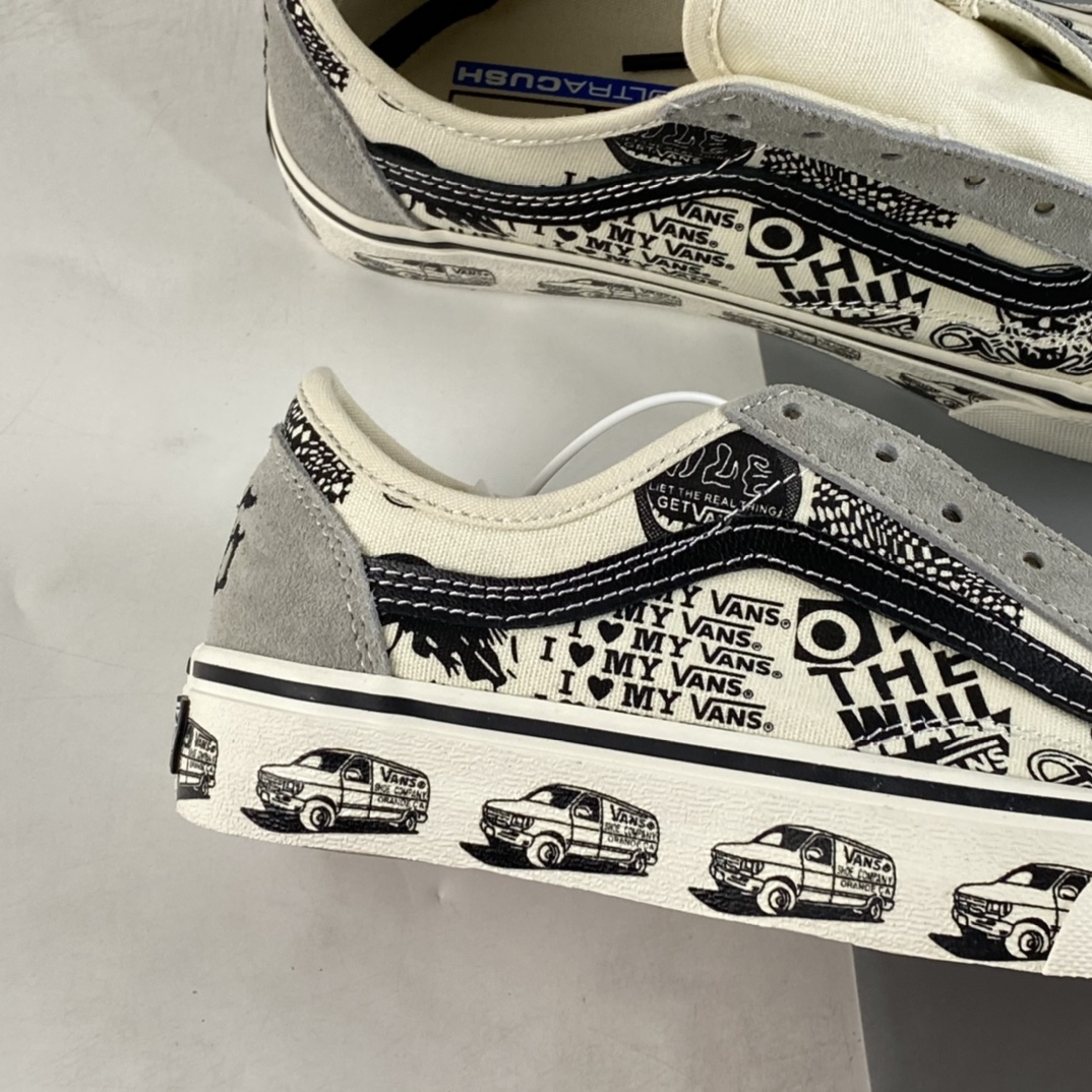 Vans Style 36 Decon Sf Half Moon Baotou Street Bus Retro Classic Casual Vulcanized Plate Shoes VN0A3MVLVOG