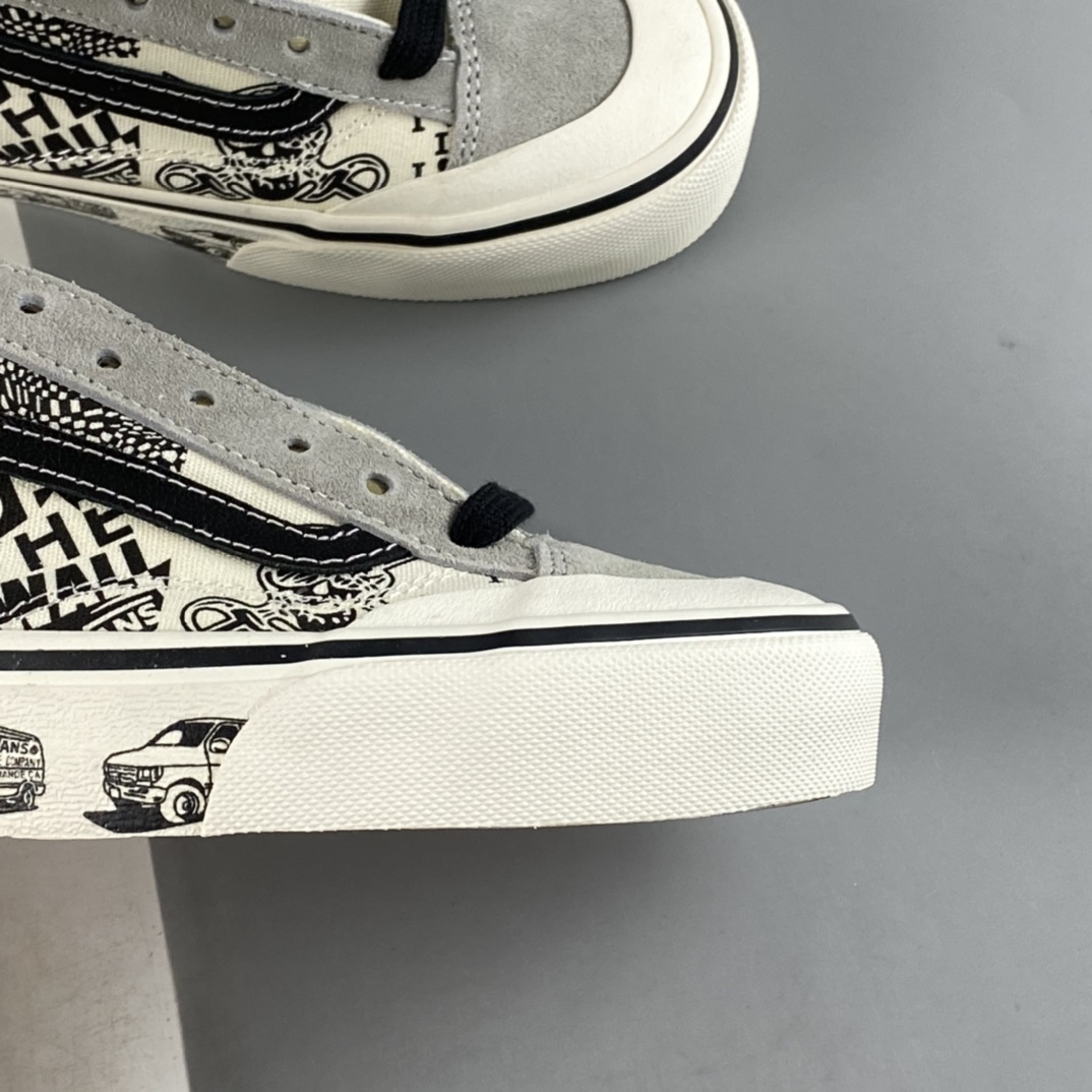 Vans Style 36 Decon Sf Half Moon Baotou Street Bus Retro Classic Casual Vulcanized Plate Shoes VN0A3MVLVOG