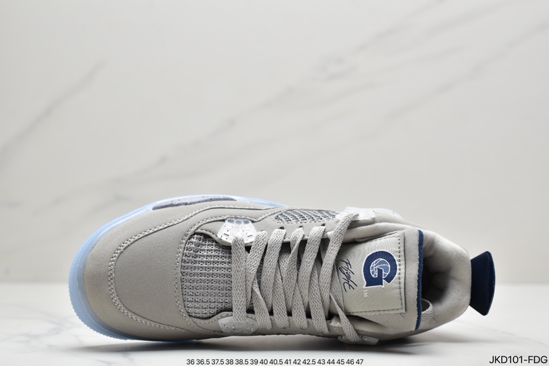 Nike Air Jordan 4 Retro ColumbiaAJ4 Joe 4 Michael Jordan AJ4 generation mid-top retro casual sports culture basketball shoes