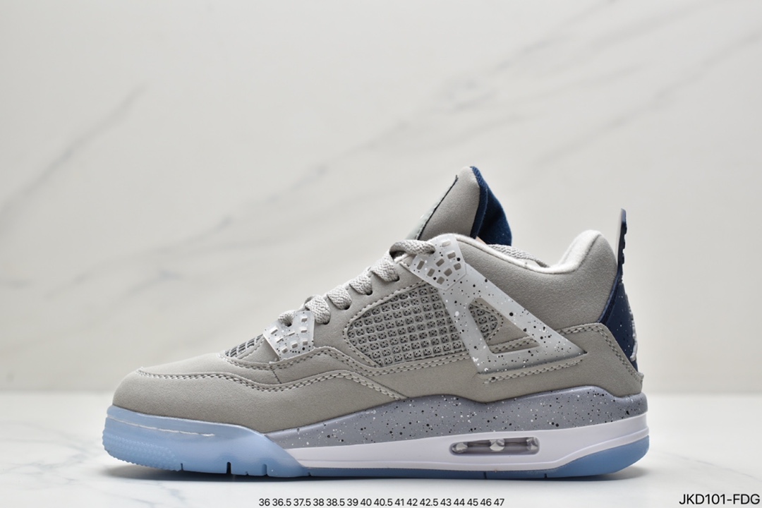 Nike Air Jordan 4 Retro ColumbiaAJ4 Joe 4 Michael Jordan AJ4 generation mid-top retro casual sports culture basketball shoes