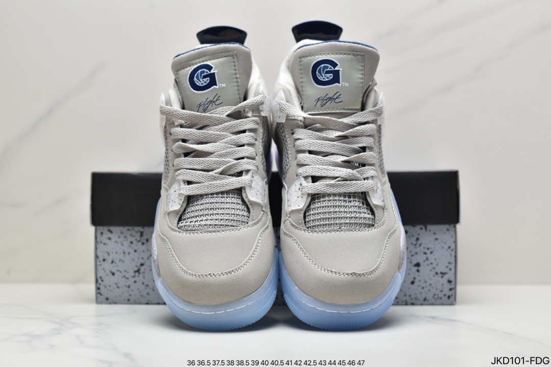 Nike Air Jordan 4 Retro ColumbiaAJ4 Joe 4 Michael Jordan AJ4 generation mid-top retro casual sports culture basketball shoes