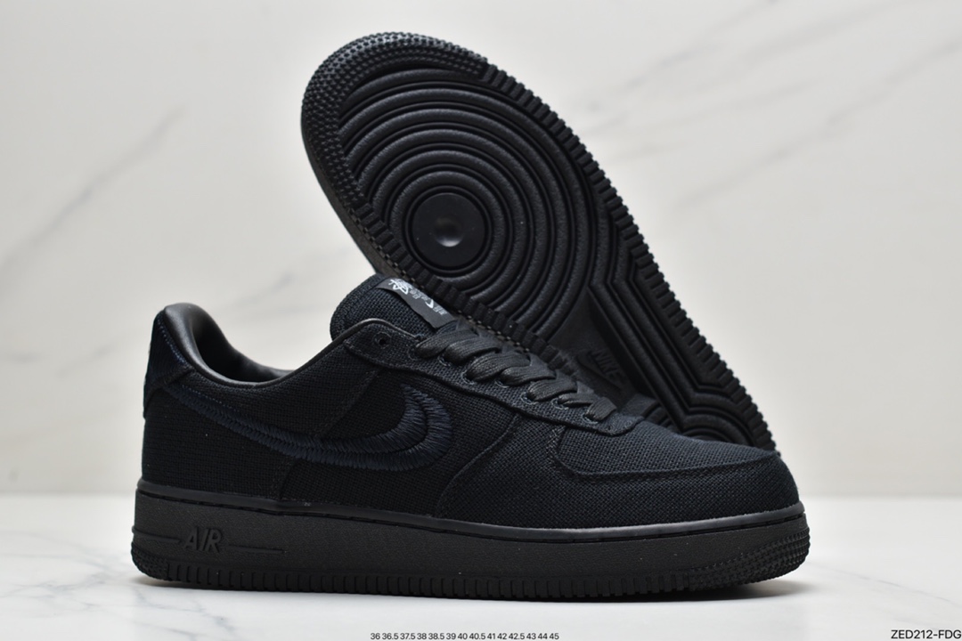 Nike Air Force 1 Stussy x Nike Air Force 1 ”Stussy Black” CZ9084-001