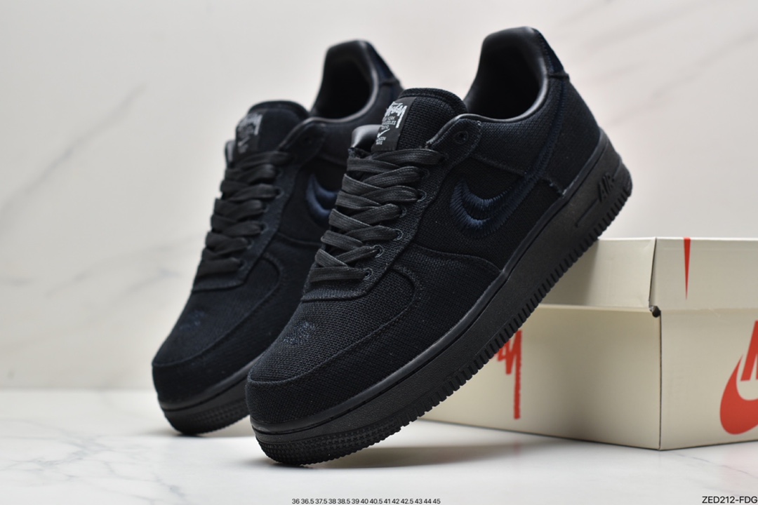 Nike Air Force 1 Stussy x Nike Air Force 1 ”Stussy Black” CZ9084-001