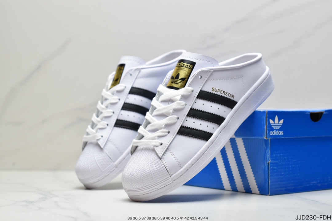 /Adidas Superstar Clover Originals Superstar” Shell Head Classic Versatile Casual Sports Sneakers FX3511