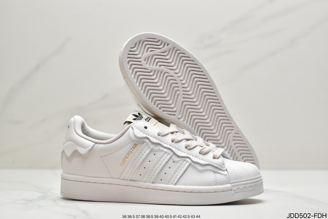 Clover adidas Originals Superstar Shell Toe Classic Versatile Casual Sneakers