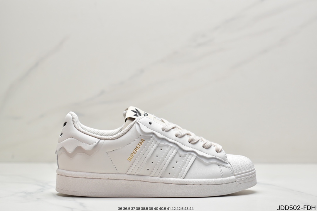 Clover adidas Originals Superstar Shell Toe Classic Versatile Casual Sneakers