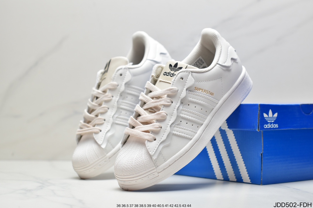 Clover adidas Originals Superstar Shell Toe Classic Versatile Casual Sneakers