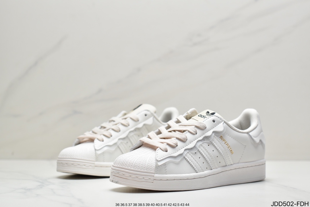 Clover adidas Originals Superstar Shell Toe Classic Versatile Casual Sneakers