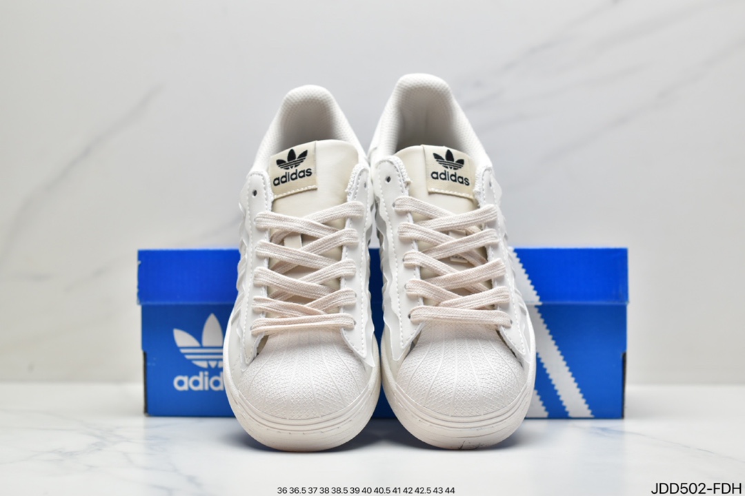 Clover adidas Originals Superstar Shell Toe Classic Versatile Casual Sneakers