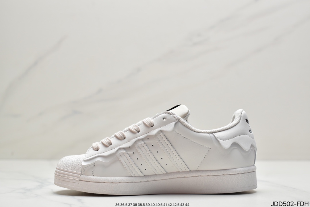 Clover adidas Originals Superstar Shell Toe Classic Versatile Casual Sneakers