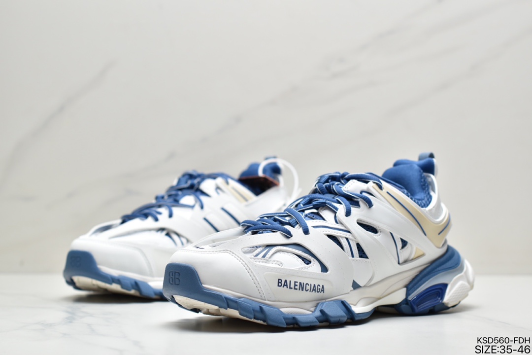 BALENCIAGA Track Trainers 3.0 generation retro wild running grandfather trend all-match jogging shoes