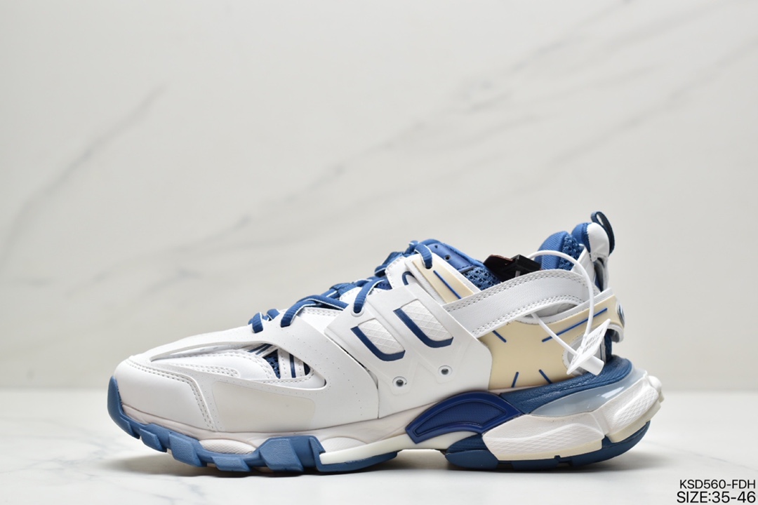 BALENCIAGA Track Trainers 3.0 generation retro wild running grandfather trend all-match jogging shoes