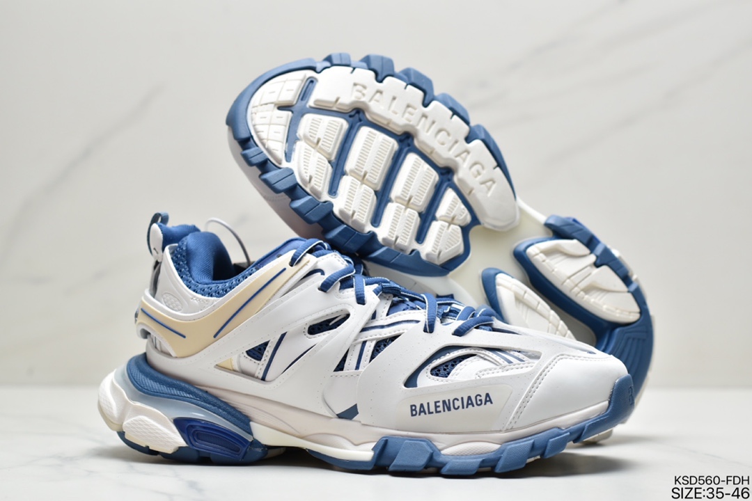 BALENCIAGA Track Trainers 3.0 generation retro wild running grandfather trend all-match jogging shoes