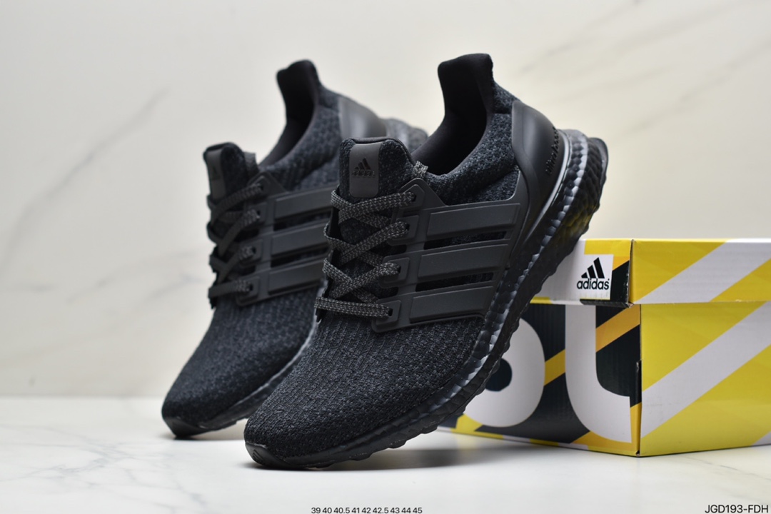 UB4.0 Adidas Ultra Boost LTD woven real popcorn outsole breathable cushioning running shoes BA8841