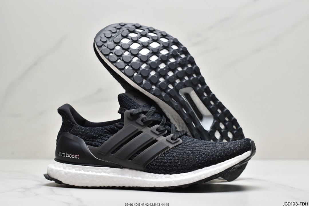 UB4.0 Adidas Ultra Boost LTD woven real popcorn outsole breathable cushioning running shoes BA8841