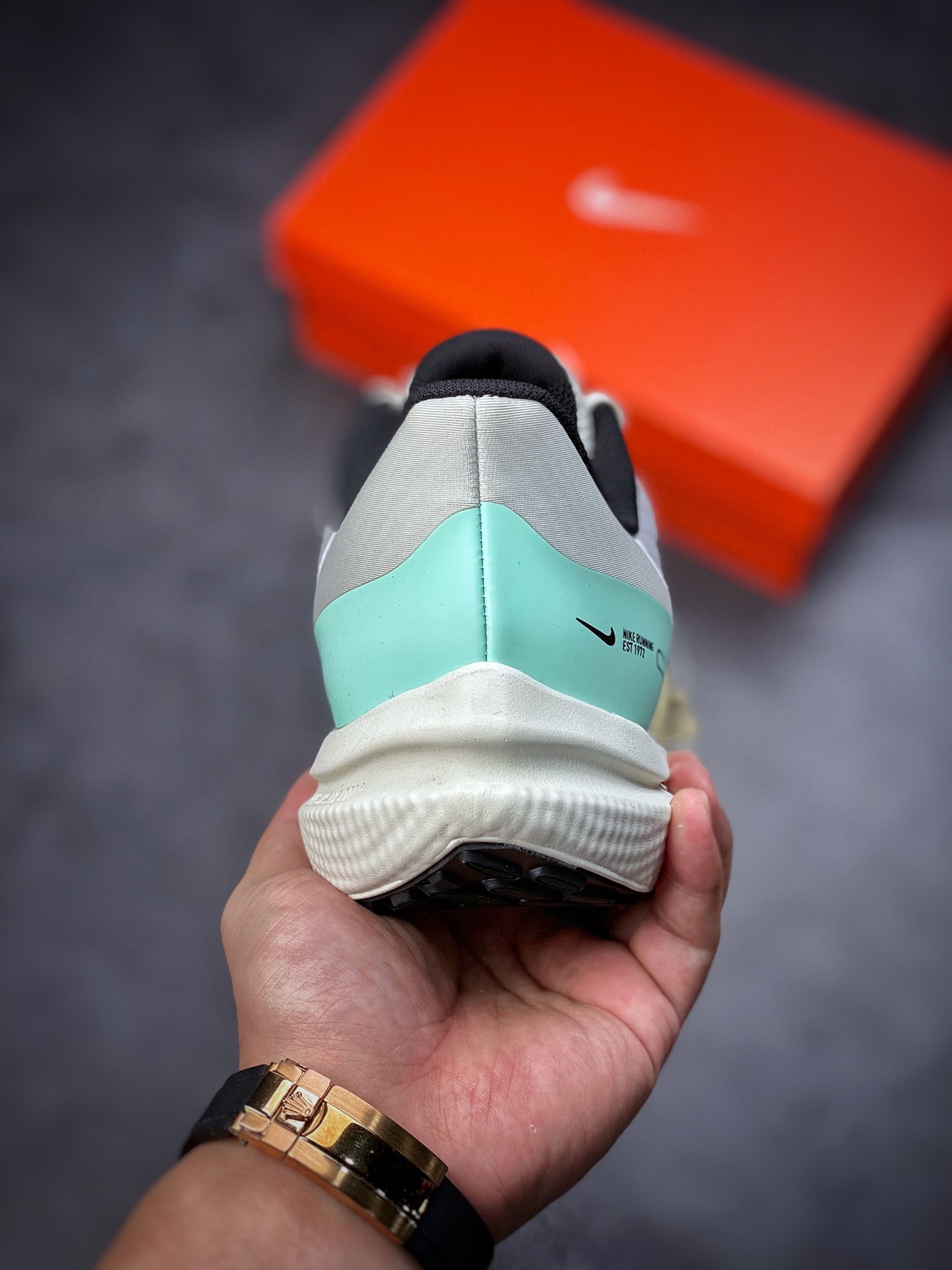 Nike Air Zoom Winflo 9 White Light Yellow Tiffany Green DV9121-011