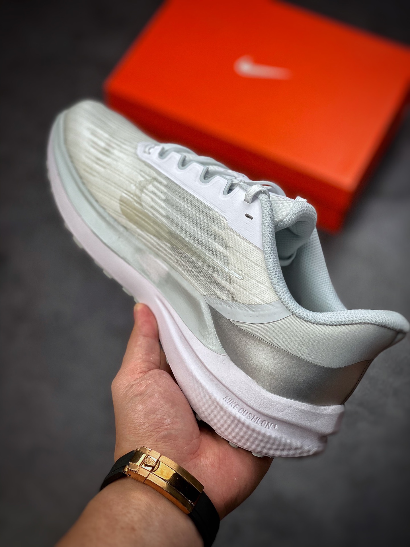 Nike Air Zoom Winflo 9 Grey Silver DD8686-100