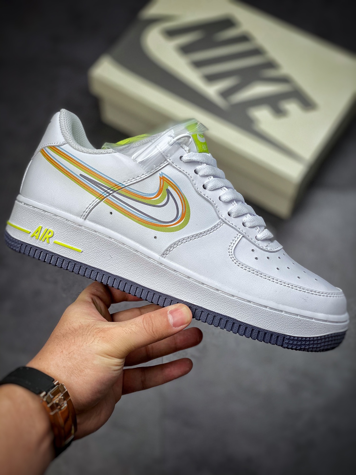 Nike Air Force 1 Low 07 Colorful Stacking Hook BS8871-901