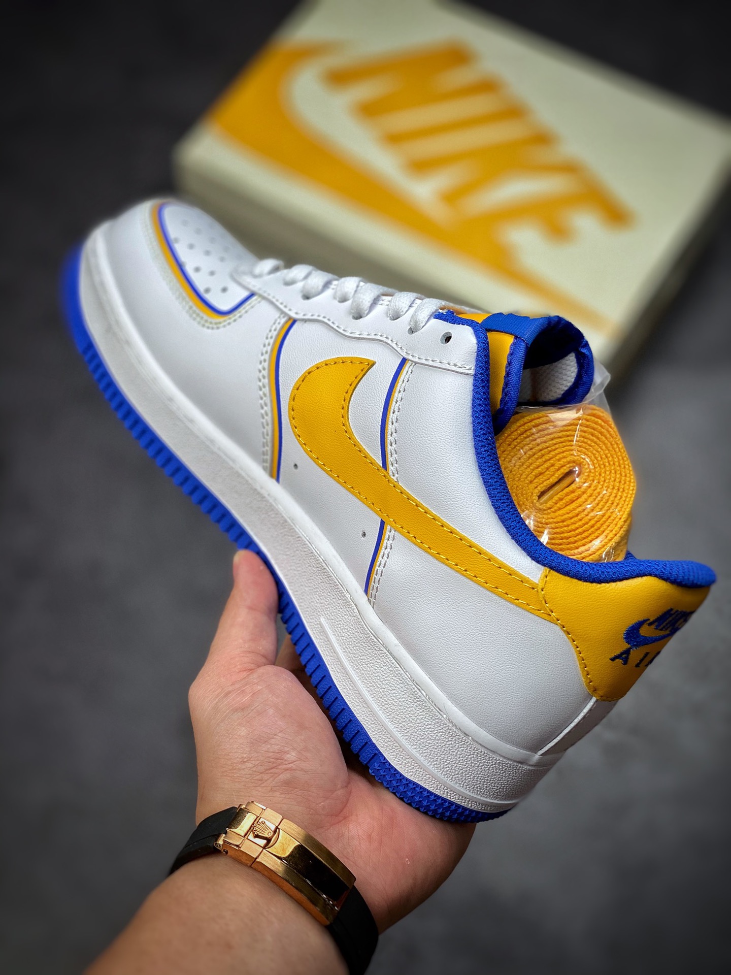Nike Air Force 1 Low 07 Warriors Curry BS8856-115
