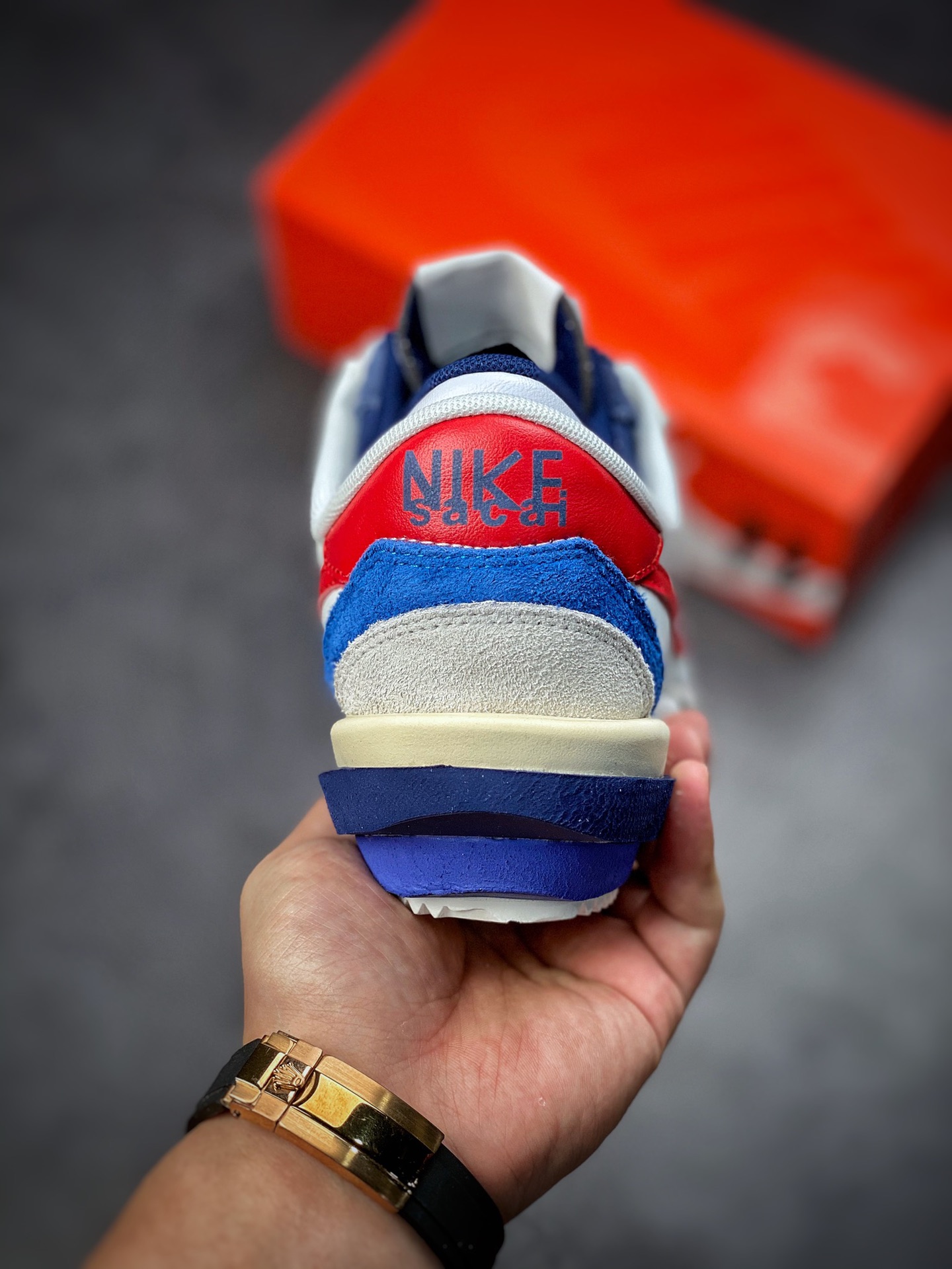 Sacai x Nike Zoom Cortez Off-White Red DQ0581-100