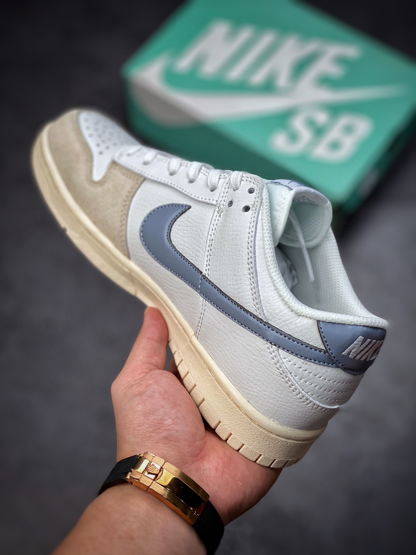 Nike Dunk SB Low retro gray blue was born in 2002 Nike Dunk SB 854866-008