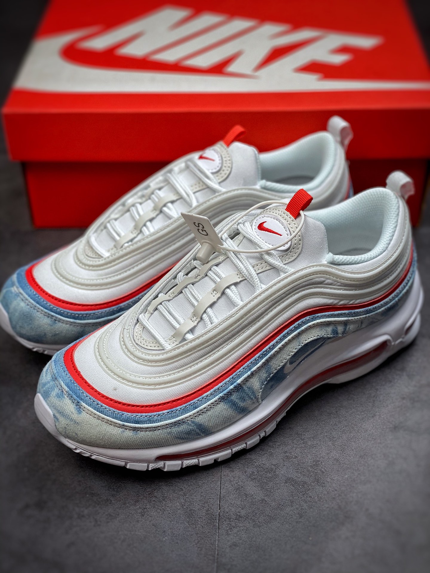 Nike Air Max 97 Washed Denim DV2180-900-Top High Quatity Cheap Sneakers Fashion Clothing Clothes Bags handbags Shoes of all Brand wholesale With The best Quality And Beautiful Price from China Factory Chinese suppliers wholesaler seller Nike Air Max 97 Washed Denim DV2180-900