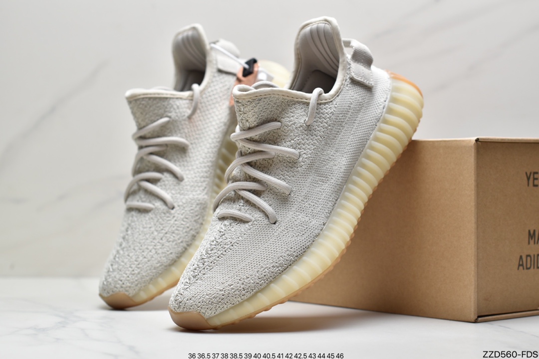 Kanye West x Adidas Yeezy Boost 350 V2”Light” Cotton White F99710