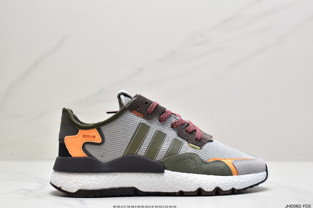 Adidas Nite Jogger Winterized Retro Casual Sports Running Shoes FW4394