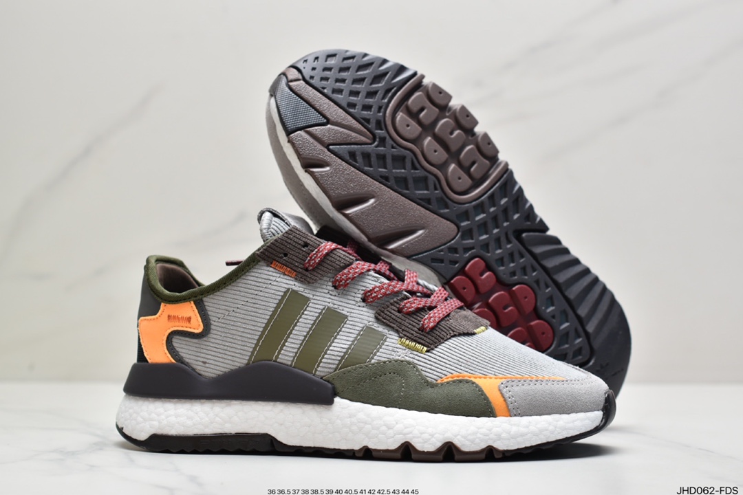 Adidas Nite Jogger Winterized Retro Casual Sports Running Shoes FW4394